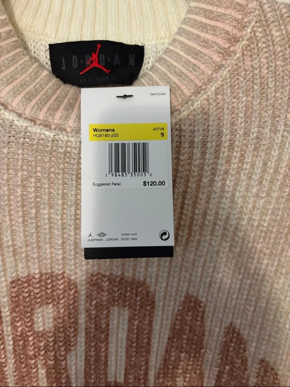 Jordan Ribbed Crewneck Sweater Vest in Dusty Rose - Picture 2 of 2